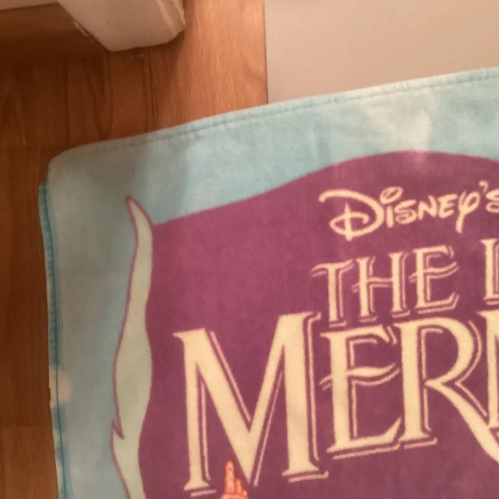 Vintage Little Mermaid beach towel